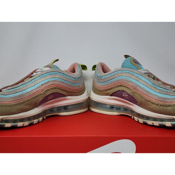 Nike Air Max 97 GS NEXT NATURE Size 6.5y DQ4126-400 WORN - Picture 6 of 8